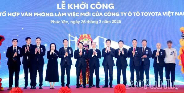 Toyota Việt Nam xây dựng tổ hợp văn phòng mới, mở rộng hiện diện tại Phú Thọ