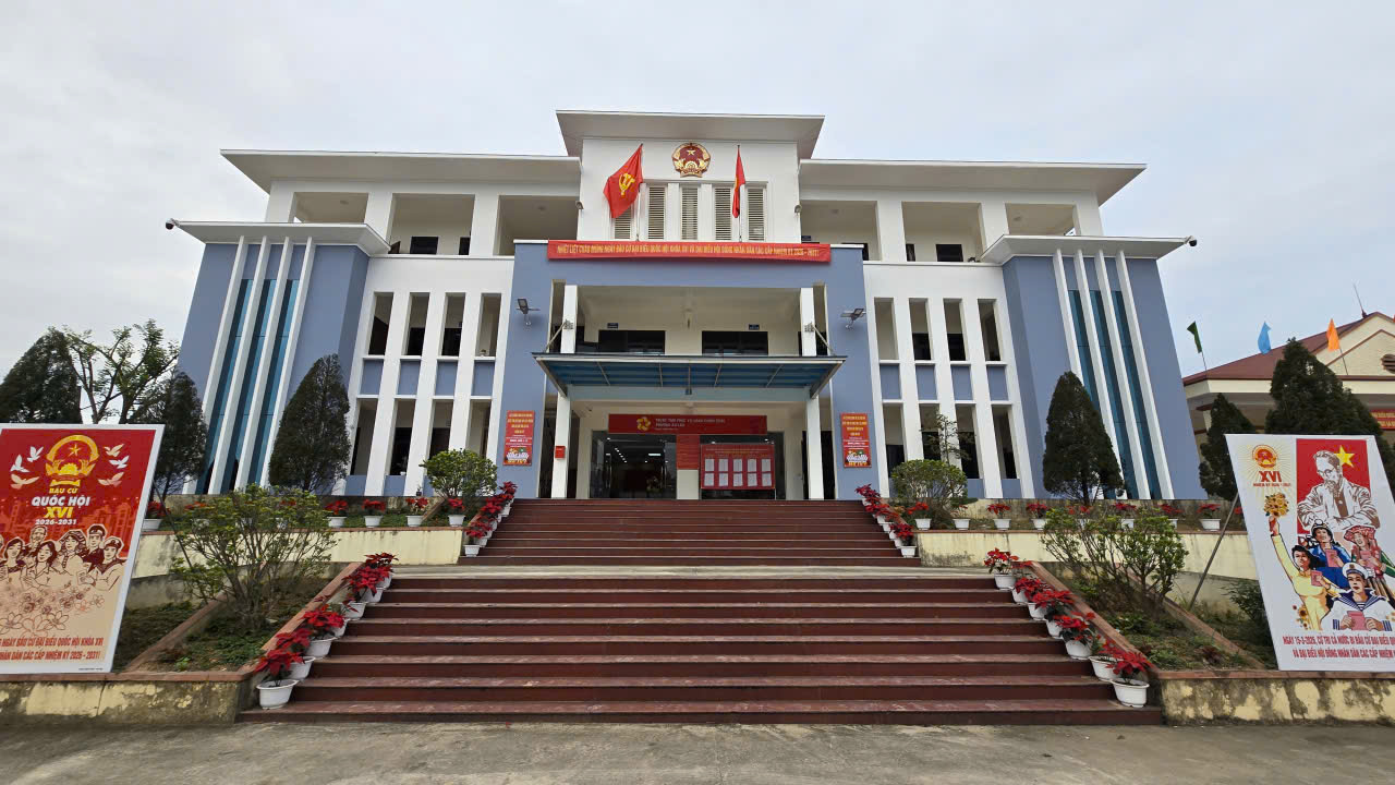 Trụ sở UBND phường &Acirc;u L&acirc;u, tỉnh L&agrave;o Cai