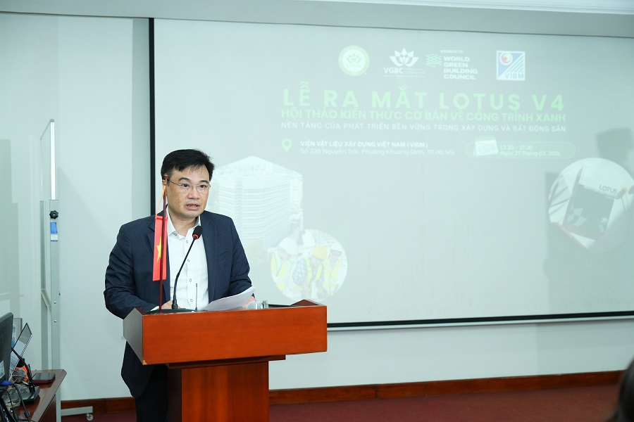 TS Nguyễn Quang Hiệp - Viện trưởng Viện Vật liệu xây dựng TS Nguyễn Quang Hiệp - Viện trưởng Viện Vật liệu xây dựng