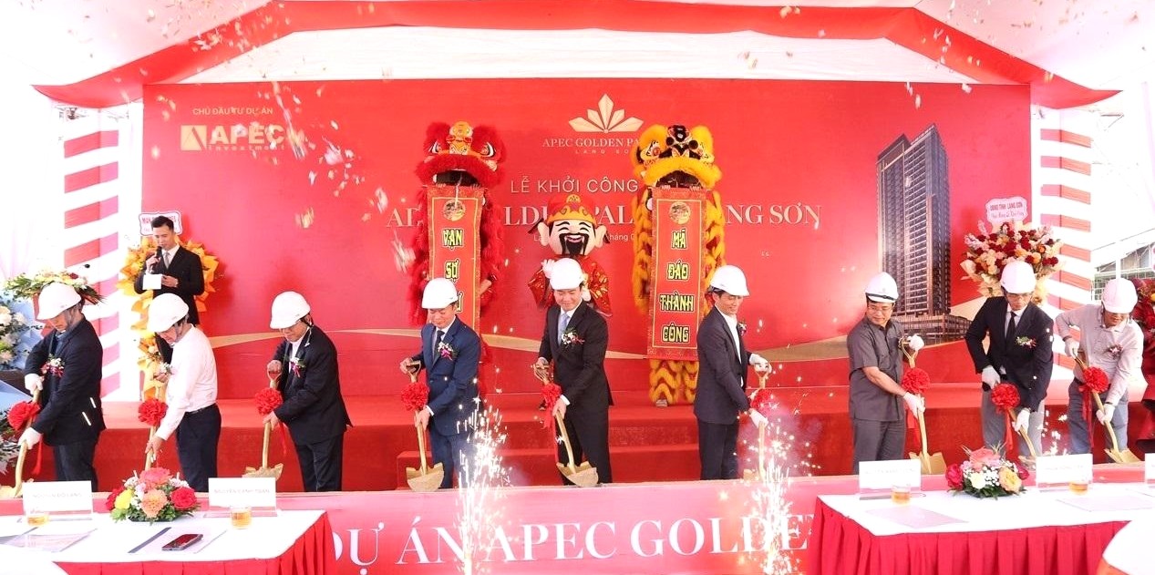 Khởi công Dự án Apec Golden Palace Lạng Sơn, tạo thêm động lực phát triển đô thị