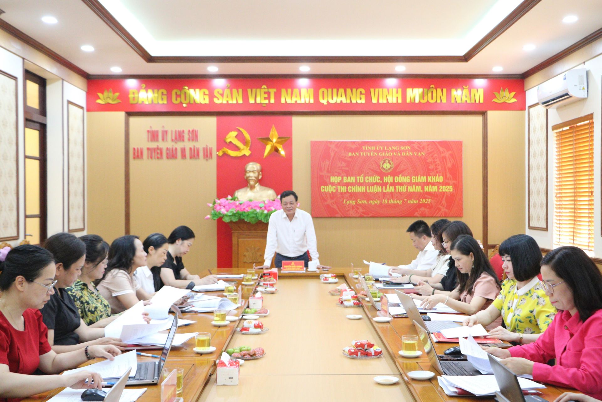 Lạng Sơn phát động Cuộc thi chính luận bảo vệ nền tảng tư tưởng của Đảng lần thứ Sáu