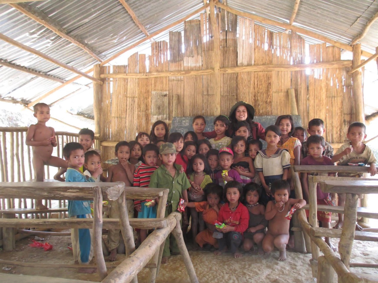 Ở một điểm trường bản S&ecirc; S&aacute;p- A Lưới