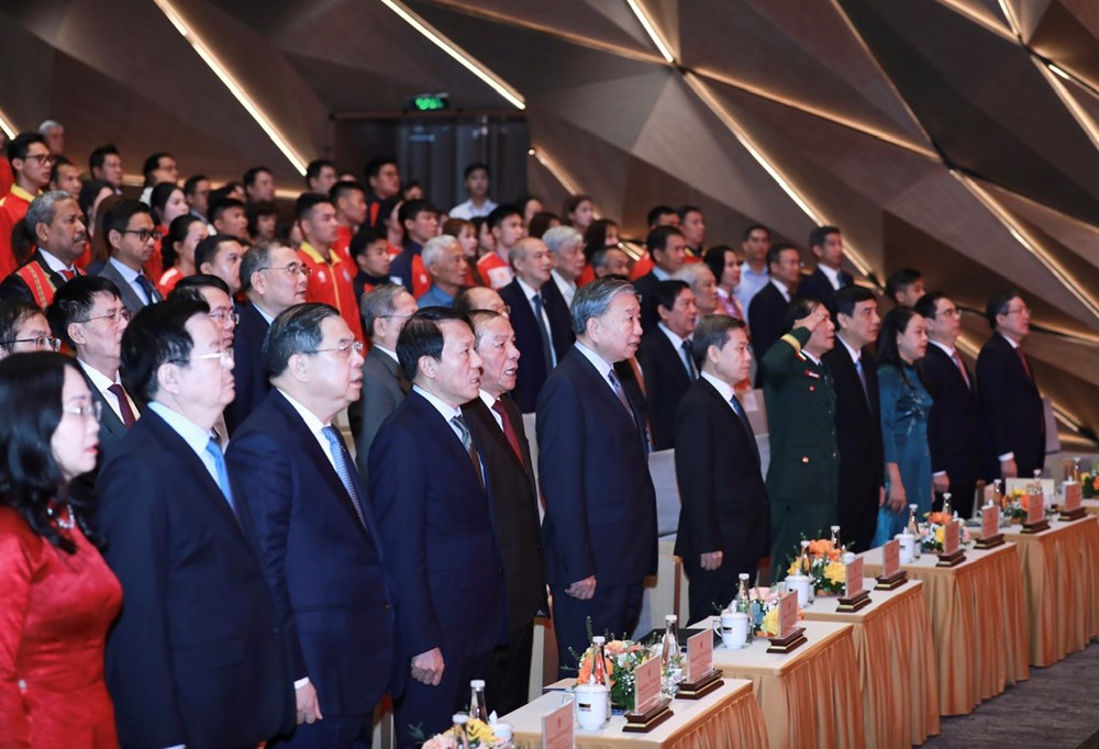 Tổng Bí thư Tô Lâm dự Lễ kỷ niệm 80 năm Ngày truyền thống ngành Thể dục Thể thao