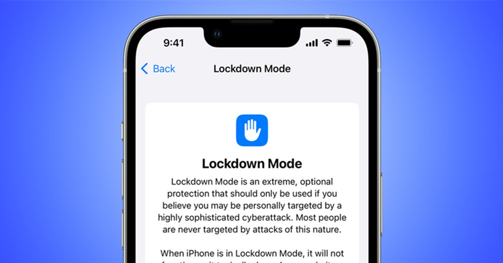 Apple khẳng định Lockdown Mode chưa từng bị phá vỡ sau gần 4 năm ra mắt