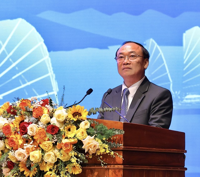 &Ocirc;ng Th&aacute;i Đại Ngọc ph&aacute;t biểu bế mạc hội nghị.