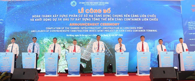 Đà Nẵng: Khởi động dự án bến cảng container Liên Chiểu hơn 45.000 tỷ đồng