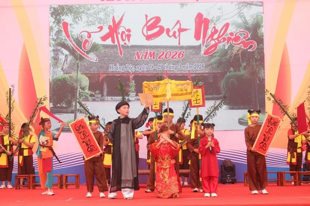 Lễ hội Bút Nghiên năm 2026: Tôn vinh truyền thống truyền thống hiếu học