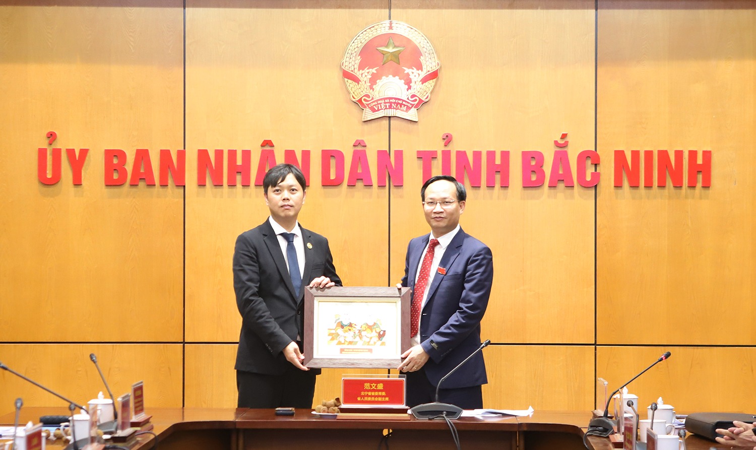 Đoàn xúc tiến thương mại Quốc tế Trung Quốc đến trao đổi, thúc đẩy đầu tư tại Bắc Ninh