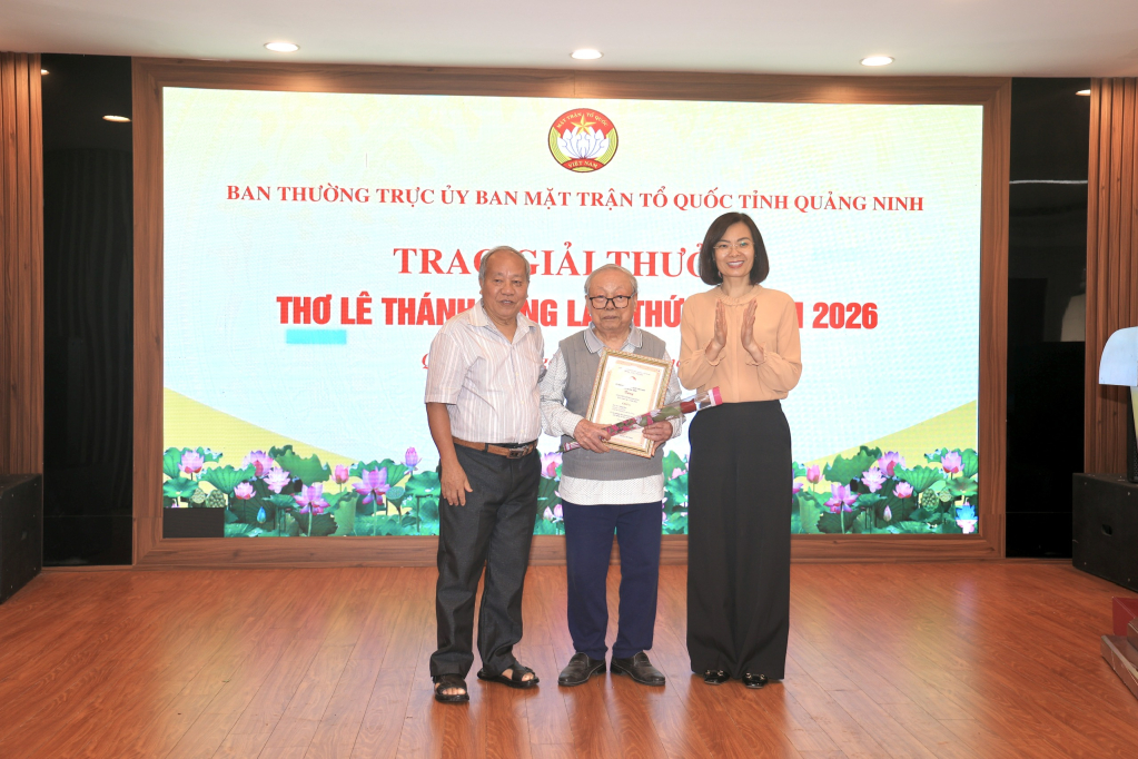 Quảng Ninh: Trao giải Thơ Lê Thánh Tông lần thứ 38