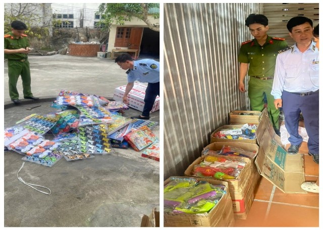 Phát hiện, tiêu hủy hơn 900 sản phẩm đồ chơi trẻ em không rõ nguồn gốc