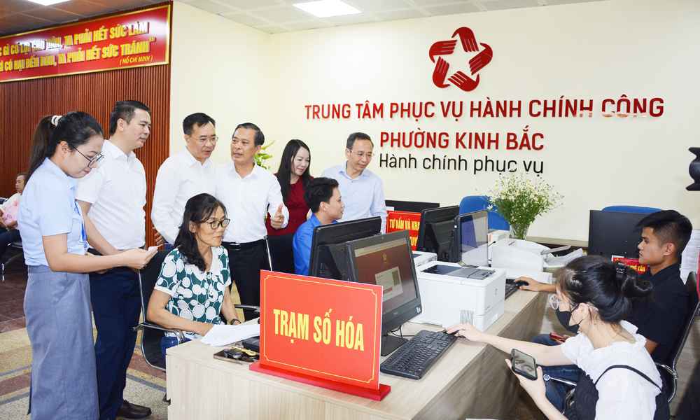 Bắc Ninh: Nâng cao chất lượng giải quyết thủ tục hành chính, góp phần khơi thông nguồn lực phát triển