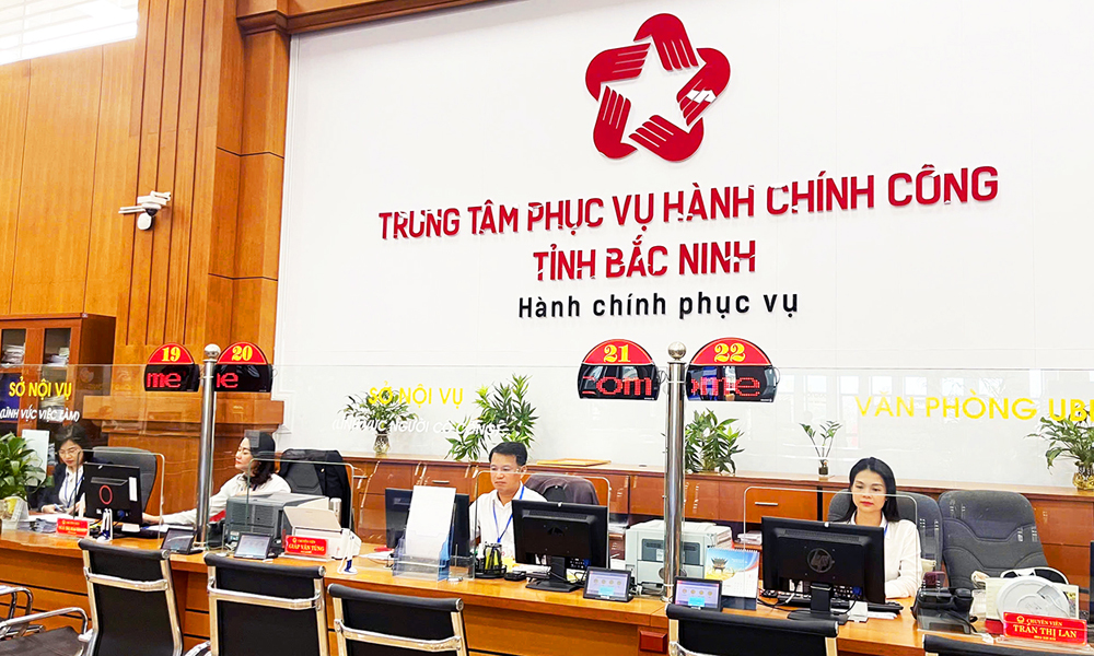 Trung t&acirc;m phục vụ H&agrave;nh ch&iacute;nh c&ocirc;ng tỉnh Bắc Ninh