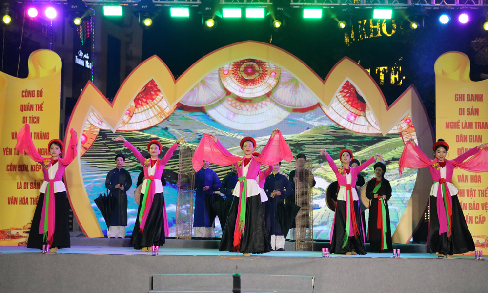 Bắc Ninh: Sôi nổi các hoạt động văn hóa nghệ thuật tại phố đêm