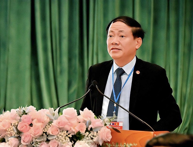 Ông Phạm Anh Tuấn phát biểu tại Hội nghị. Ông Phạm Anh Tuấn phát biểu tại Hội nghị.