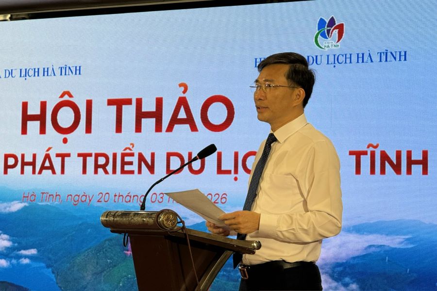 Giám đốc Sở Văn hóa, Thể thao và Du lịch Hà Tĩnh Nguyễn Viết Trường khai mạc hội thảo Giám đốc Sở Văn hóa, Thể thao và Du lịch Hà Tĩnh Nguyễn Viết Trường khai mạc hội thảo