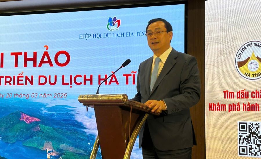 Cục trưởng Cục Du lịch quốc gia Việt Nam Nguyễn Trùng Khánh phát biểu chỉ đạo tại hội thảo Cục trưởng Cục Du lịch quốc gia Việt Nam Nguyễn Trùng Khánh phát biểu chỉ đạo tại hội thảo