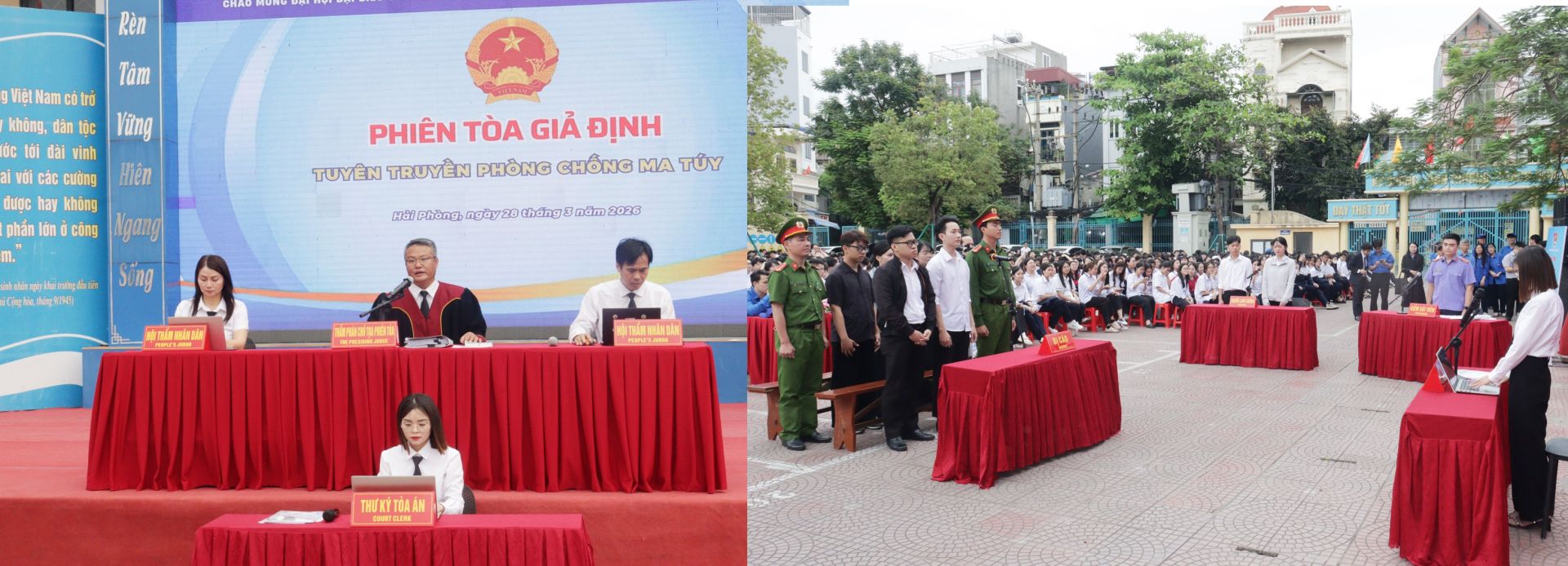 Phiên tòa giả định. Phiên tòa giả định.