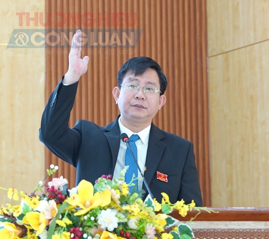 &Ocirc;ng Ho&agrave;ng Thanh Ho&agrave;, B&iacute; thư Đảng uỷ phường Hải V&acirc;n- Người được t&iacute;n nhiệm bầu giữ chức Chủ tịch HĐND phường Hải V&acirc;n, nhiệm kỳ 2026-2031.