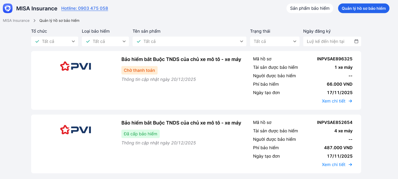 Quản lý hồ sơ tập trung ngay trên 1 nền tảng duy nhất. Quản lý hồ sơ tập trung ngay trên 1 nền tảng duy nhất.