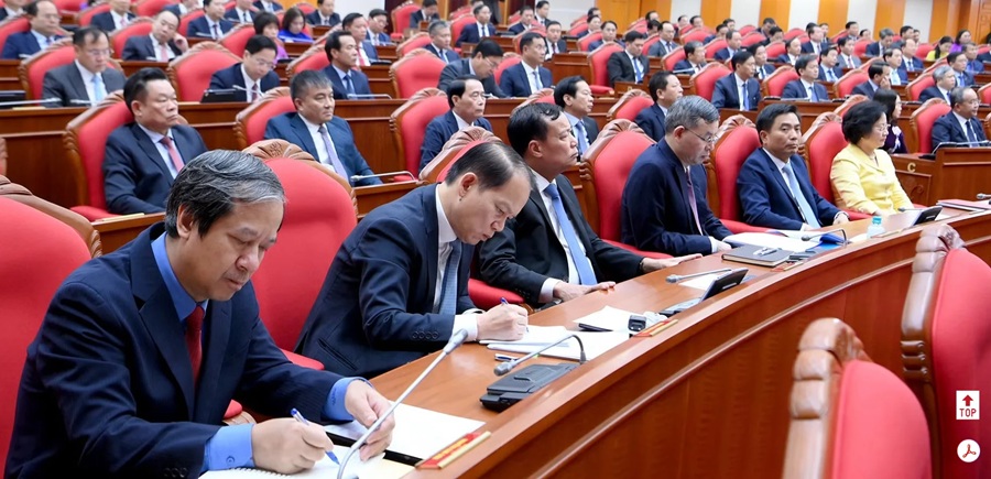 Các đại biểu dự phiên bế mạc Hội nghị Các đại biểu dự phiên bế mạc Hội nghị