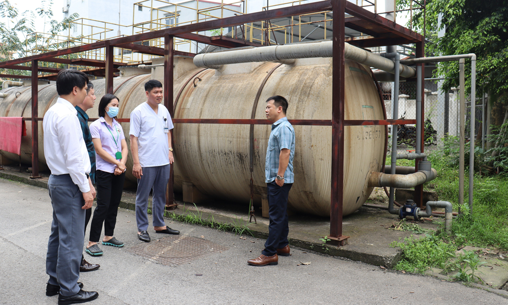 Bắc Ninh: 100% cơ sở khám, chữa bệnh có hệ thống thu gom, xử lý nước thải