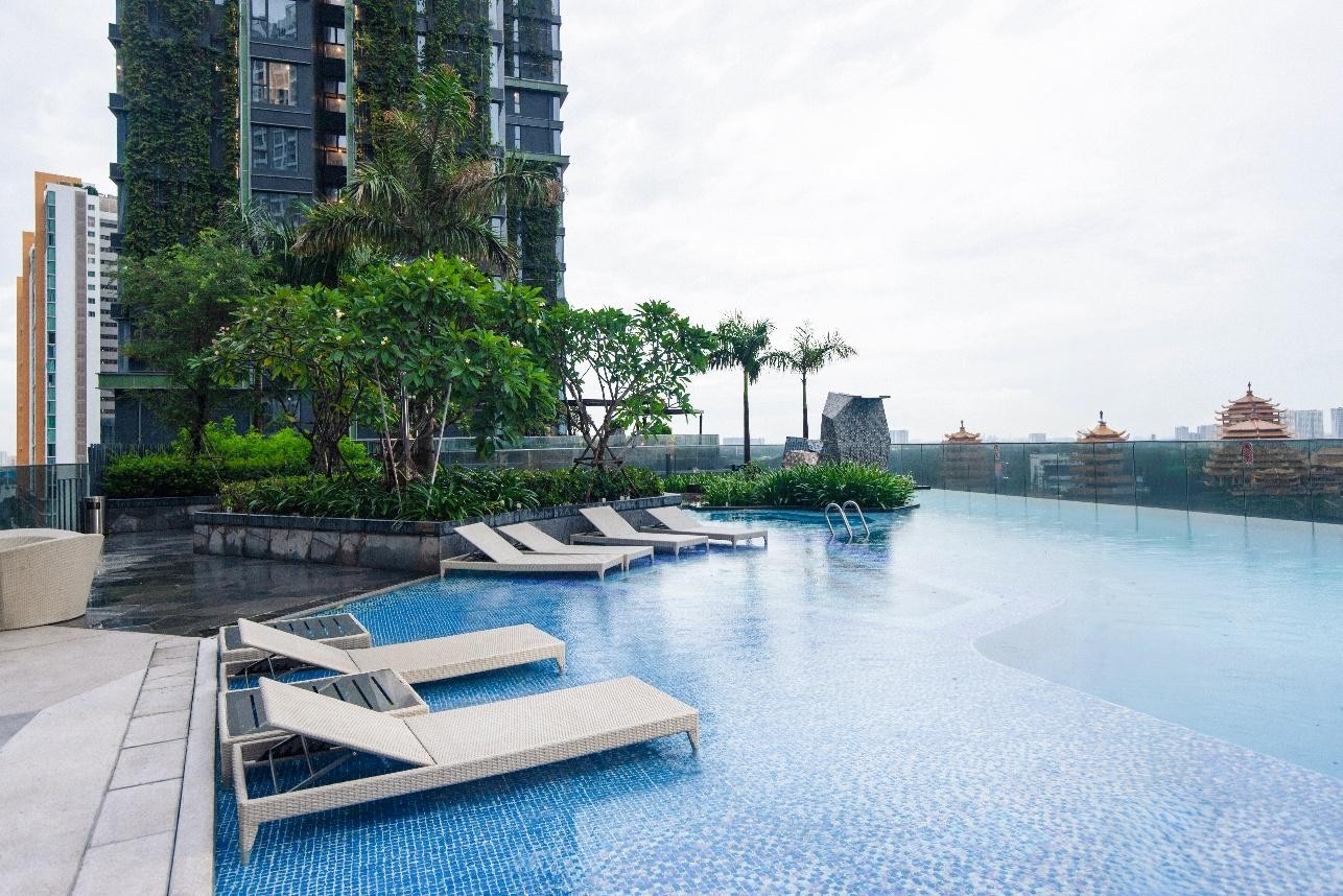 Kh&ocirc;ng gian sống xanh m&aacute;t, hướng đến sự c&acirc;n bằng th&acirc;n-t&acirc;m-tr&iacute; chứng tỏ sức h&uacute;t trong ph&acirc;n kh&uacute;c bất động sản hạng sang.