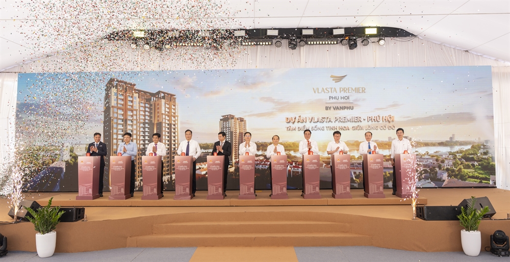 Huế: Khởi công dự án bất động sản tổng mức đầu tư gần 1.200 tỷ đồng