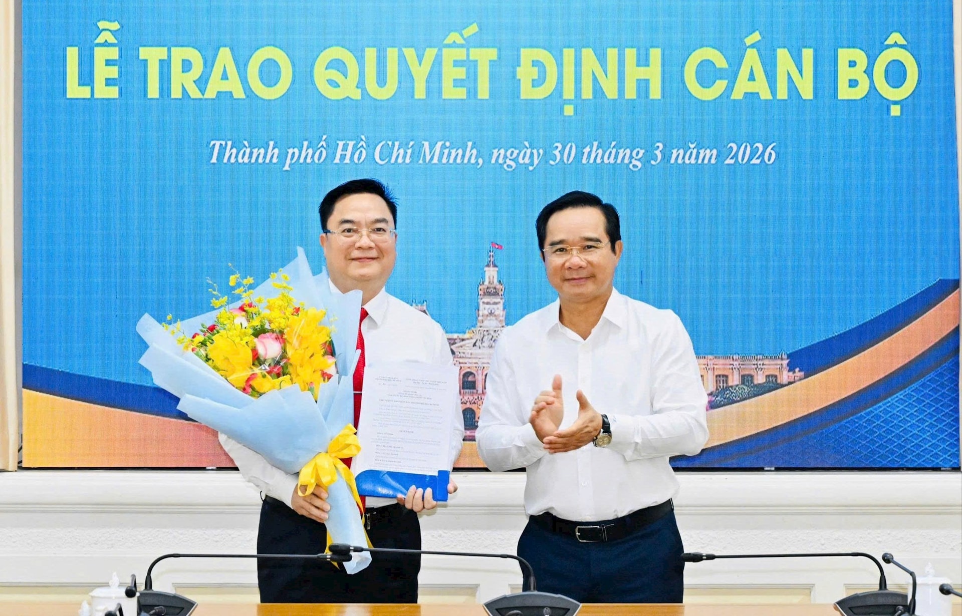 Ông Hoàng Vũ Thảnh làm Giám đốc Sở Tài chính TP. HCM