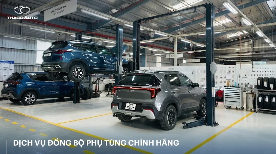Xưởng dịch vụ hiện đại, đáp ứng đầy đủ nhu cầu bảo dưỡng và sửa chữa xe Xưởng dịch vụ hiện đại, đáp ứng đầy đủ nhu cầu bảo dưỡng và sửa chữa xe