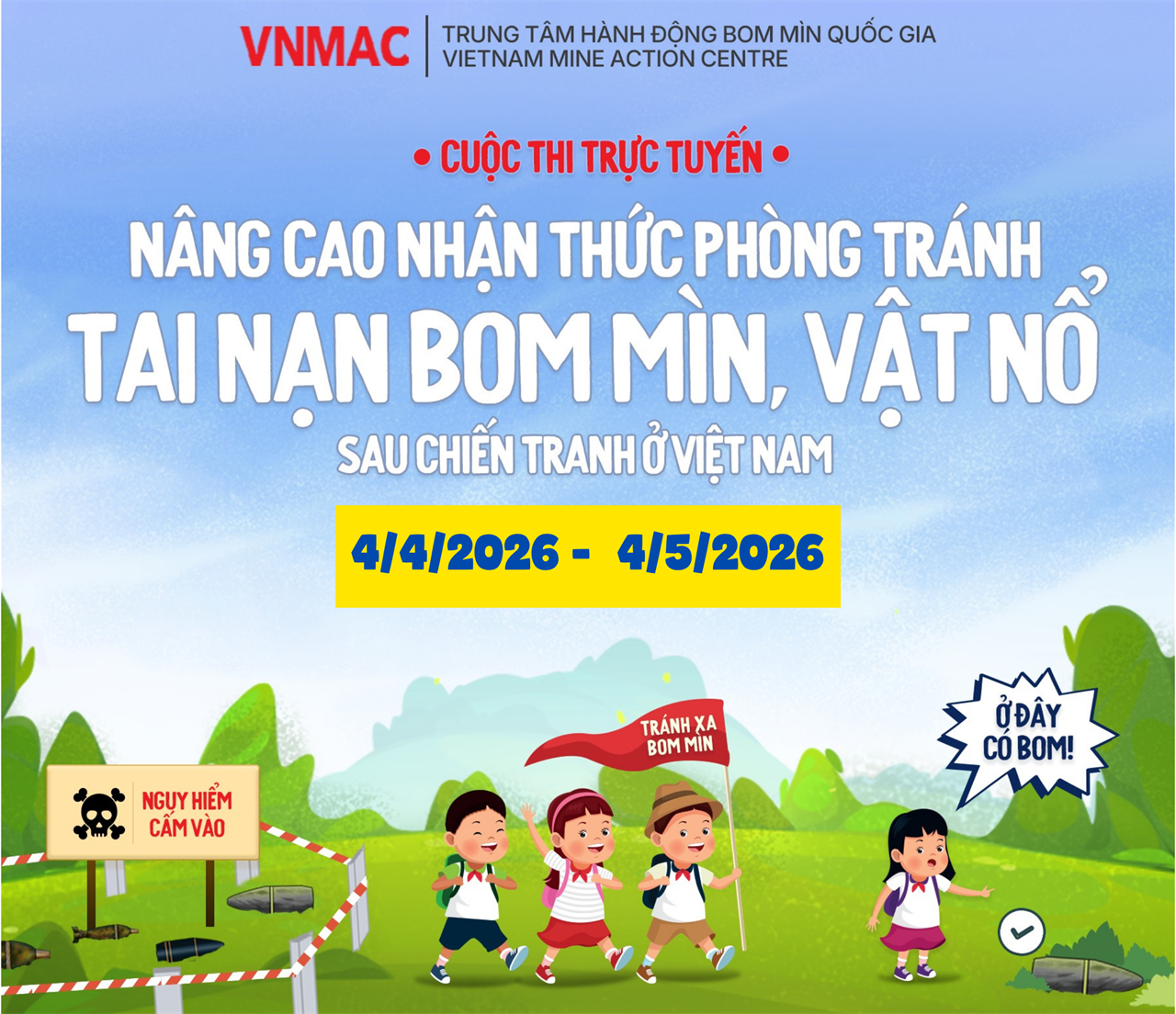 Lào Cai: Phát động tham gia Cuộc thi trực tuyến “Nâng cao nhận thức phòng tránh tai nạn bom mìn vật nổ sau chiến tranh ở Việt Nam”