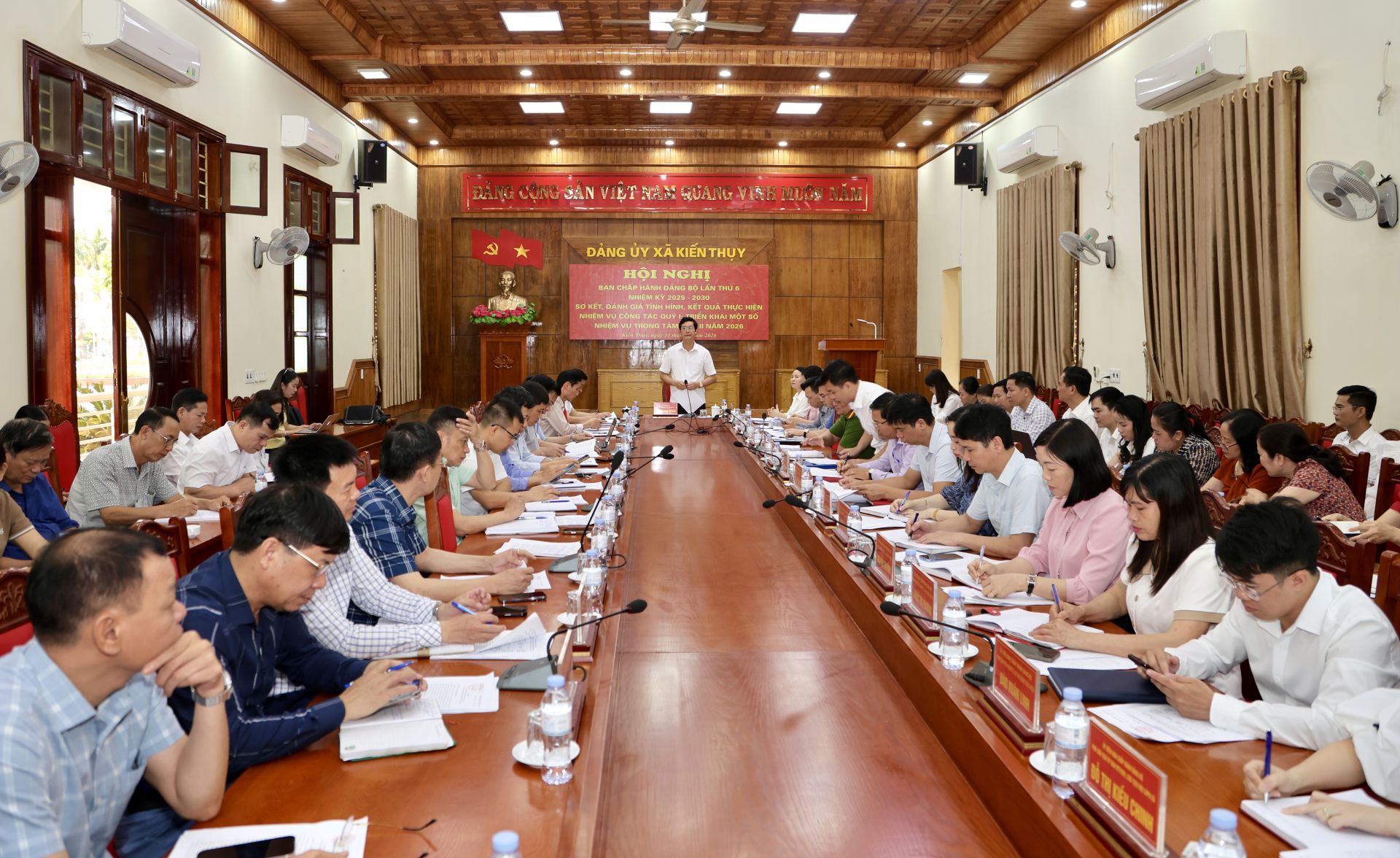 Đảng ủy xã Kiến Thụy đẩy nhanh giải ngân đầu tư công, thúc đẩy phát triển kinh tế - xã hội và chuyển đổi số