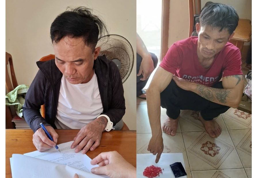 Quảng Trị: Bắt bắt giữ 2 đối tượng, thu giữ hơn 210 viên ma túy