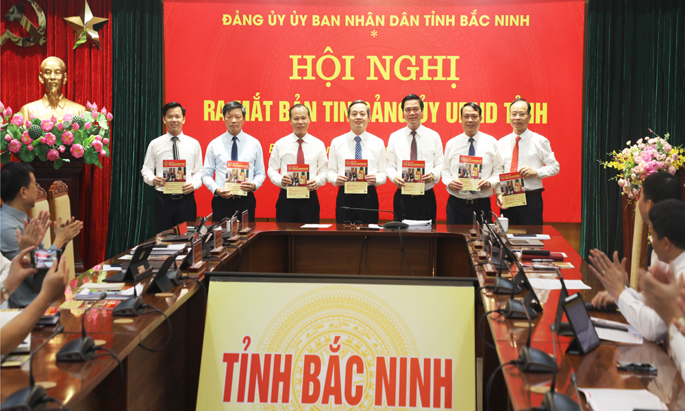Ra mắt Bản tin Đảng ủy UBND tỉnh Bắc Ninh