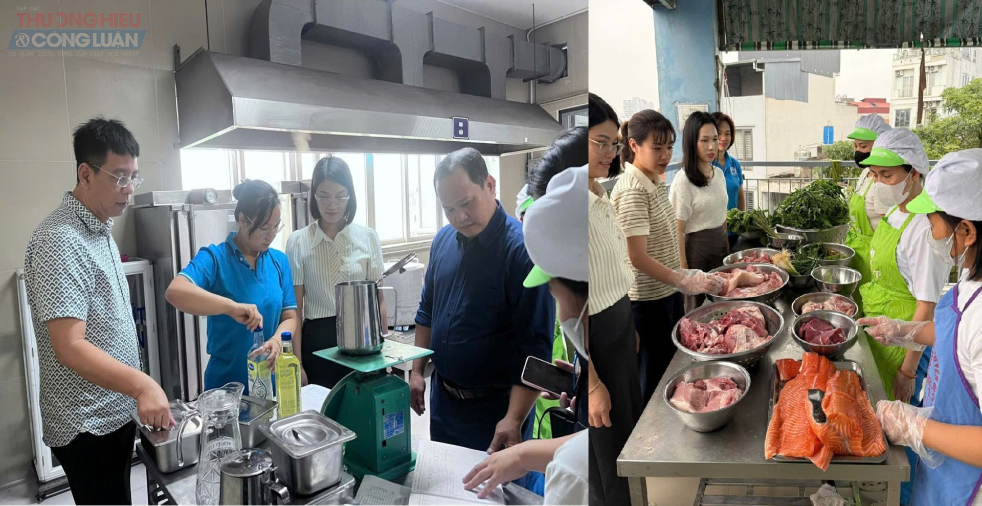 Hà Nội: Tăng cường kiểm soát an toàn thực phẩm tại bếp ăn trường học trên địa bàn phường Bồ Đề