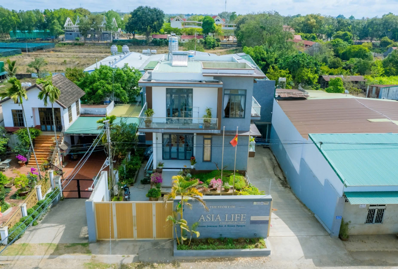 Trụ sở C&ocirc;ng ty Cổ phần Asia Life tại x&atilde; Ea Tu, TP Bu&ocirc;n Ma Thuột. Ảnh: Vĩnh Th&agrave;nh