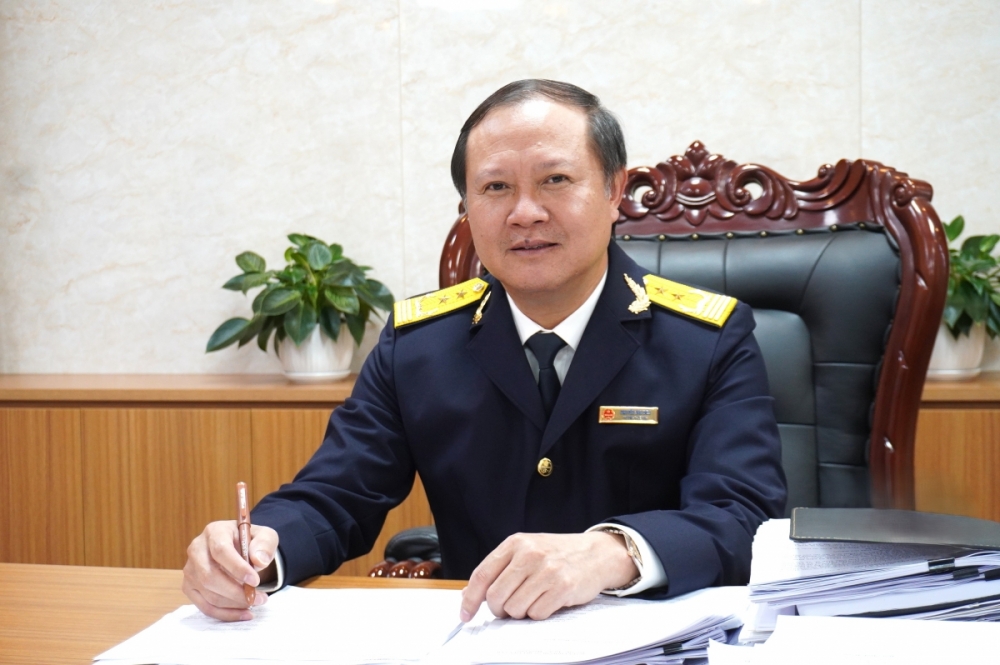 &Ocirc;ng Nguyễn Văn Điều, Trưởng Thuế tỉnh Lạng Sơn. Ảnh: HN