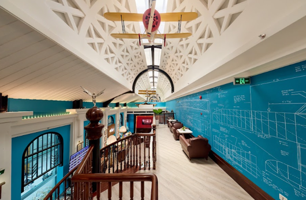 Bill Bensley thiết kế lấy cảm hứng từ &ldquo;học viện h&agrave;ng kh&ocirc;ng&rdquo; 1920