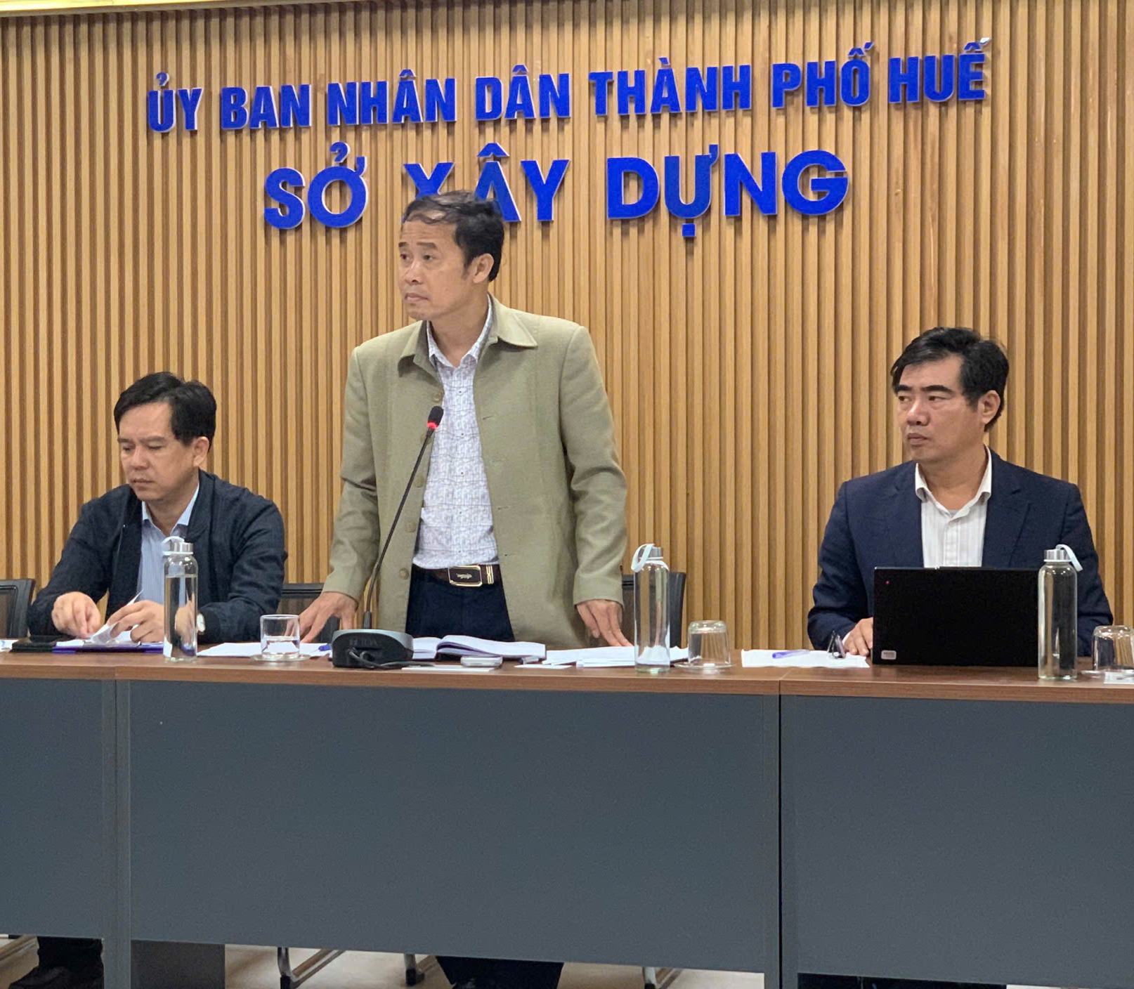 &Ocirc;ng L&ecirc; Anh Tuấn- nguy&ecirc;n Gi&aacute;m đốc Sở X&acirc;y dựng