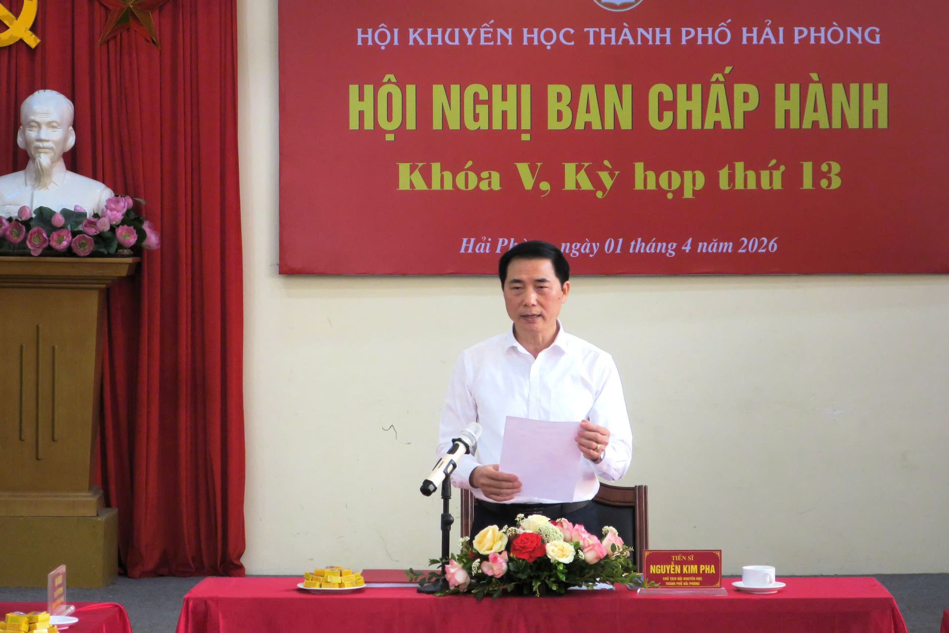 Hội Khuyến học Thành phố Hải Phòng kiện toàn công tác cán bộ