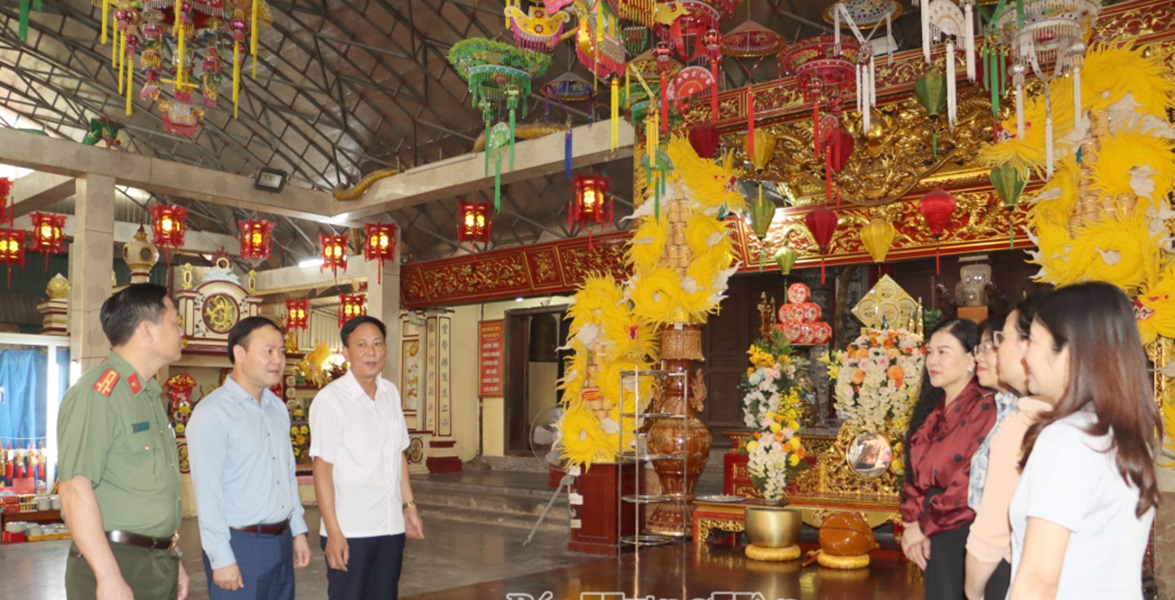 Hưng Yên: Tăng cường giám sát công tác quản lý và tổ chức lễ hội tại xã Đồng Bằng