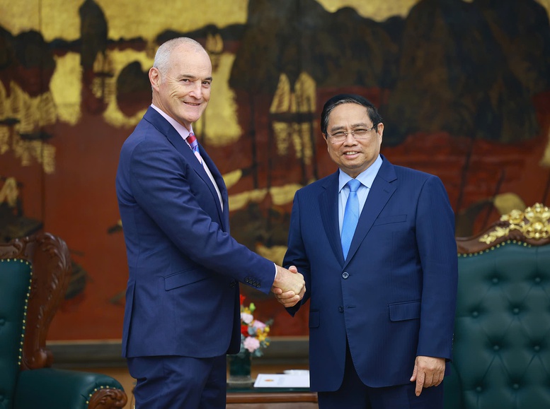 Thủ tướng Phạm Minh Chính tiếp Giám đốc Đại học RMIT, Australia