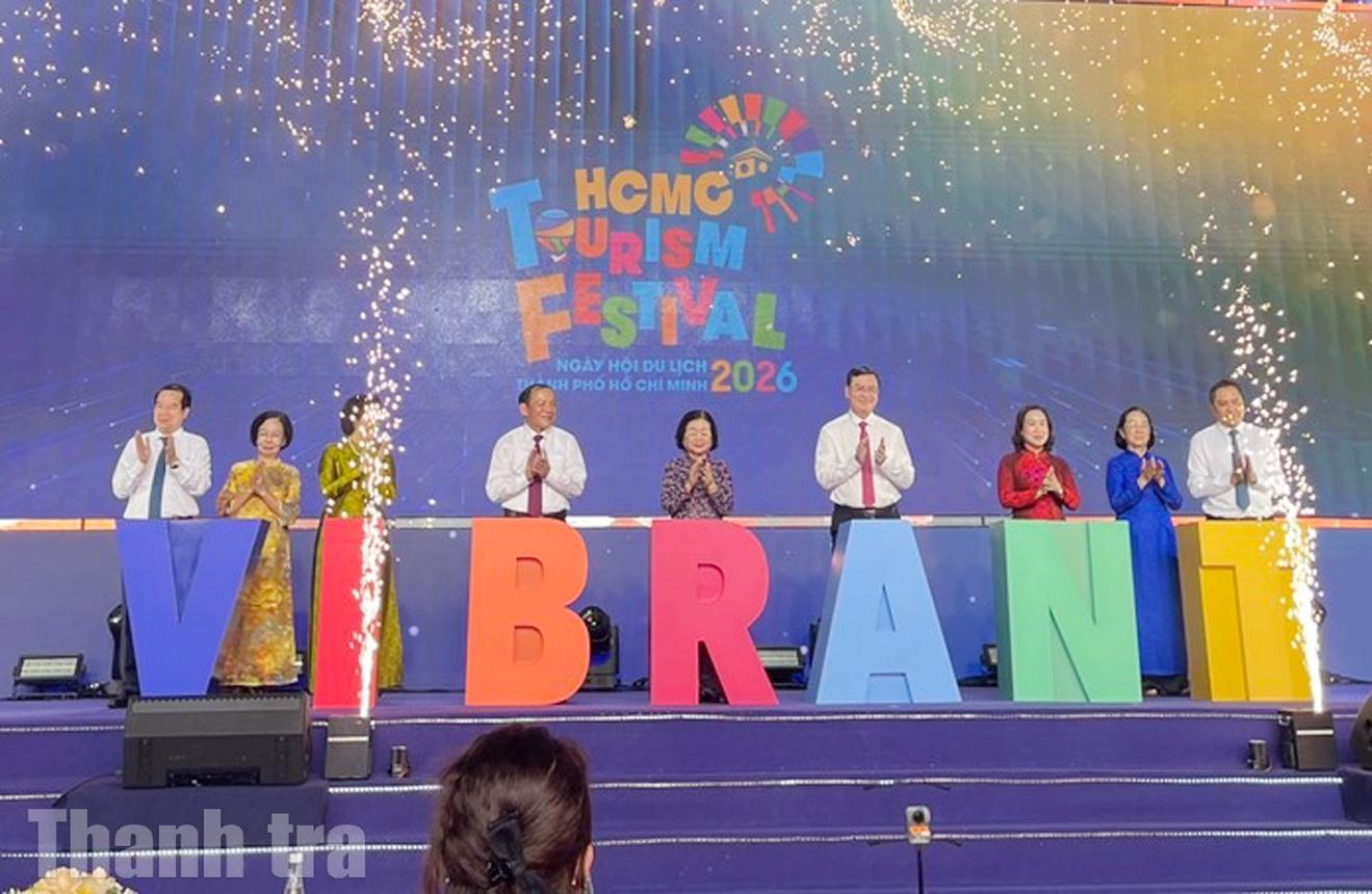Khai mạc Ngày hội Du lịch TP.HCM 2026: Kích cầu du lịch hè, thúc đẩy liên kết ngành