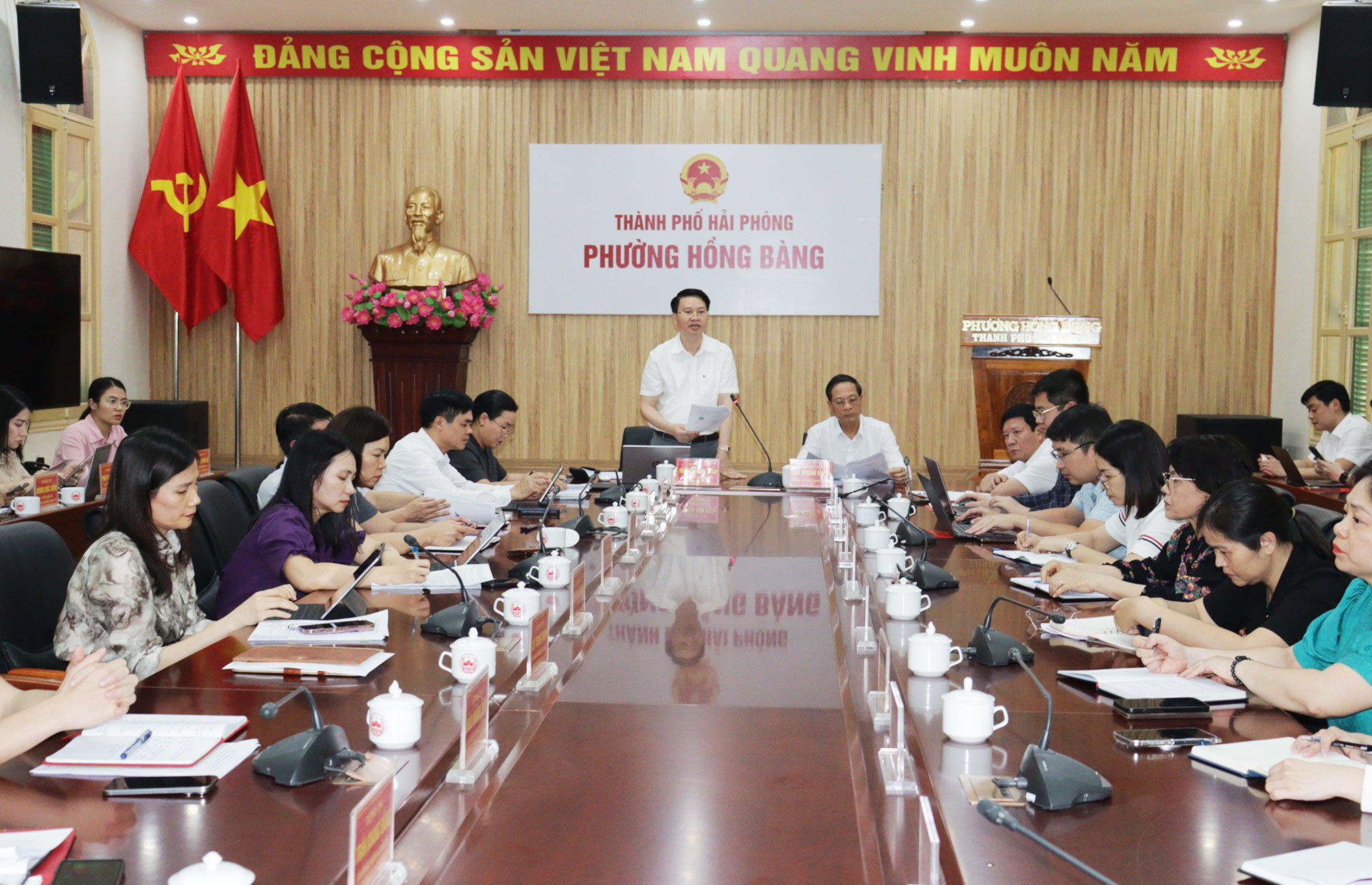 Quý I/2026 phường Hồng Bàng tổng thu ngân sách nhà nước ước đạt 2.000 tỷ đồng