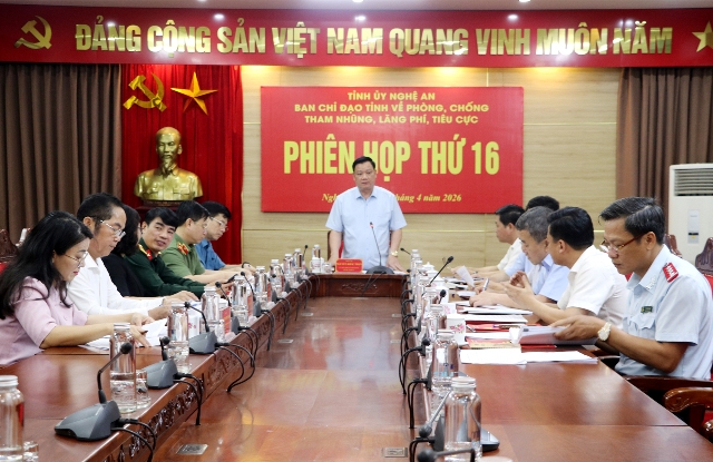 Nghệ An quyết liệt xử lý các vụ án tham nhũng, tiêu cực ngay từ đầu năm