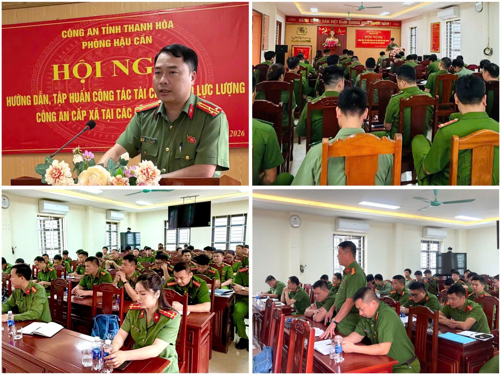 Thanh Hóa: Tập huấn nâng cao hiệu quả công tác tài chính cho Công an cấp xã