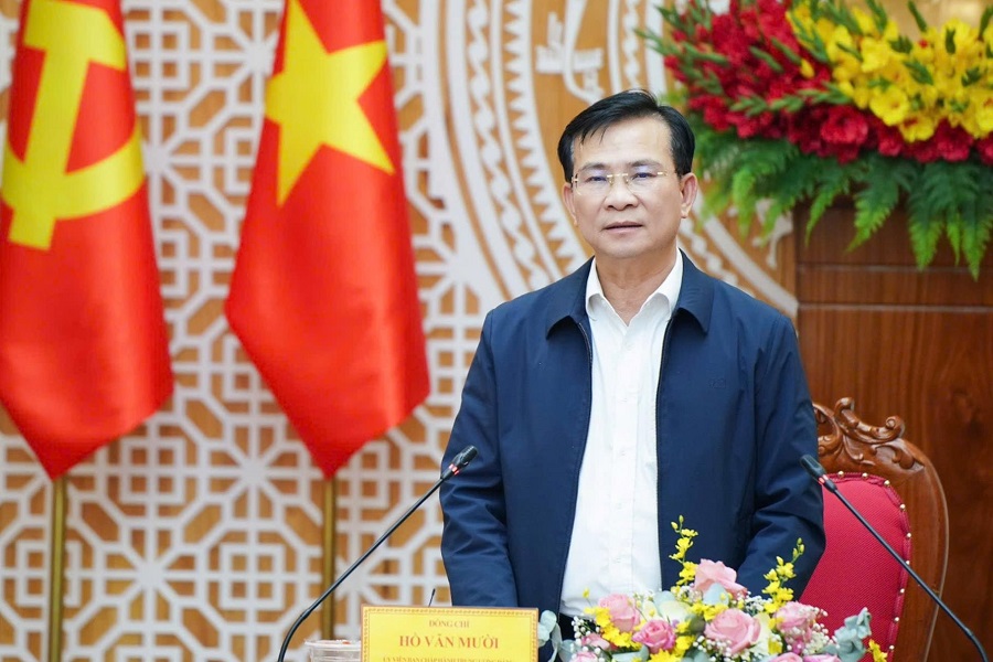 Chủ tịch UBND tỉnh L&acirc;m Đồng Hồ Văn Mười y&ecirc;u cầu c&aacute;c sở, ng&agrave;nh, đơn vị l&agrave;m r&otilde; tr&aacute;ch nhiệm c&aacute;c bộ phận trong thực hiện nhiệm vụ