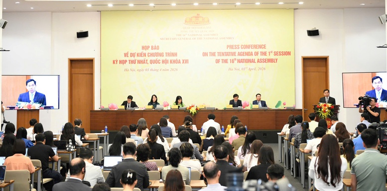 Kỳ họp thứ nhất, Quốc hội khóa XVI sẽ khai mạc vào sáng 6/4