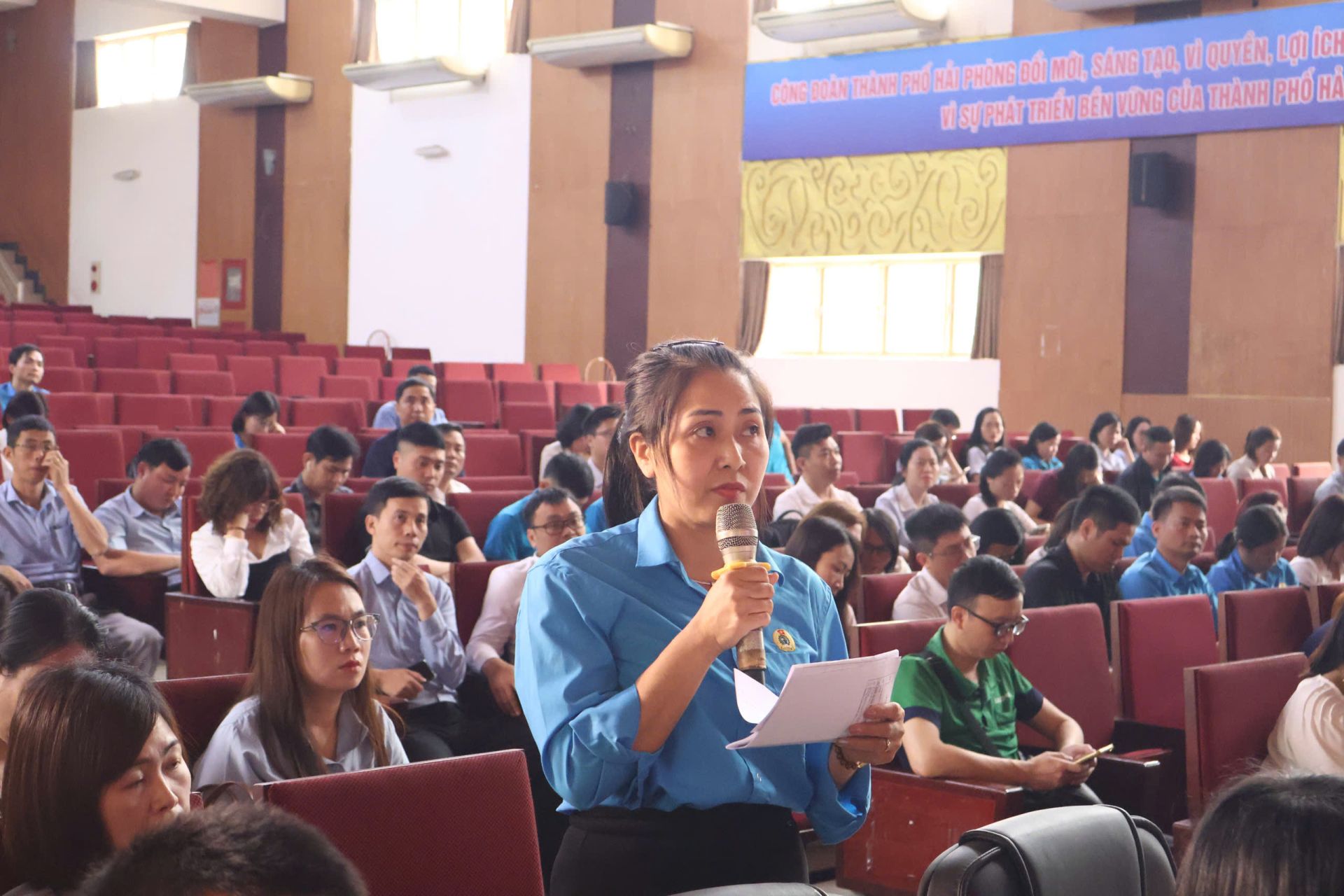 Nắm bắt kịp thời tình hình doanh nghiệp, quan hệ lao động khu vực phía Tây Hải Phòng