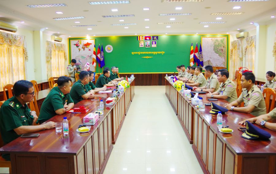 Hai b&ecirc;n đ&aacute;nh gi&aacute; cao c&ocirc;ng t&aacute;c phối hợp quản l&yacute;, bảo vệ bi&ecirc;n giới trong thời gian qua