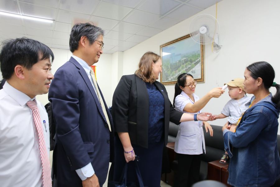 Dự án tập trung hỗ trợ các cơ sở y tế từng chịu ảnh hưởng bởi thiên tai Dự án tập trung hỗ trợ các cơ sở y tế từng chịu ảnh hưởng bởi thiên tai